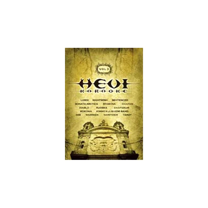 Heavykaraokelevy dvd