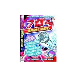 70-luvun kovia karaokekappaleita dvd levy