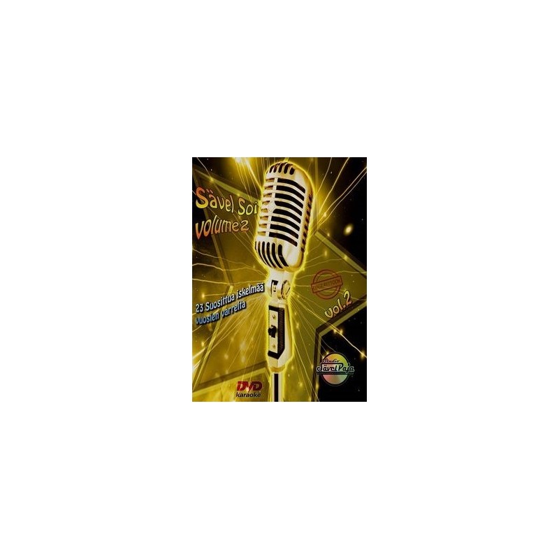 SÄVEL SOI 2 KOTIKARAOKE DVD