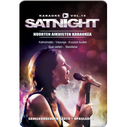 Satnaight kotikaraoke dvd-levy osa 16