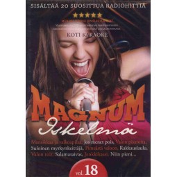 MAGNUN 18 ISKELMÄ KOTIKARAOKE DVD