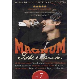 MAGNUN 7 ISKELMÄ Kotikaraoke DVD