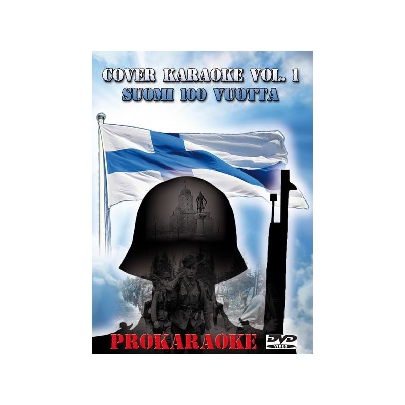 COVER PRO KARAOKE Vol.1 - Suomi 100 vuotta! DVD