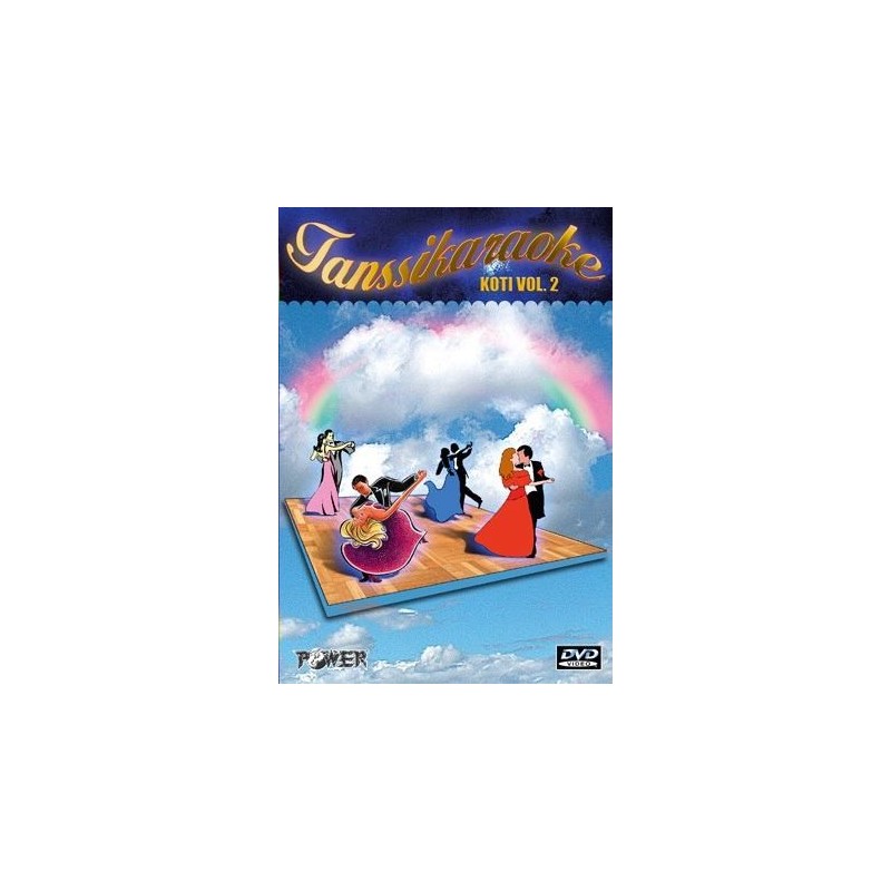 Tanssikaraoke 2 kotikaraoke dvd levy