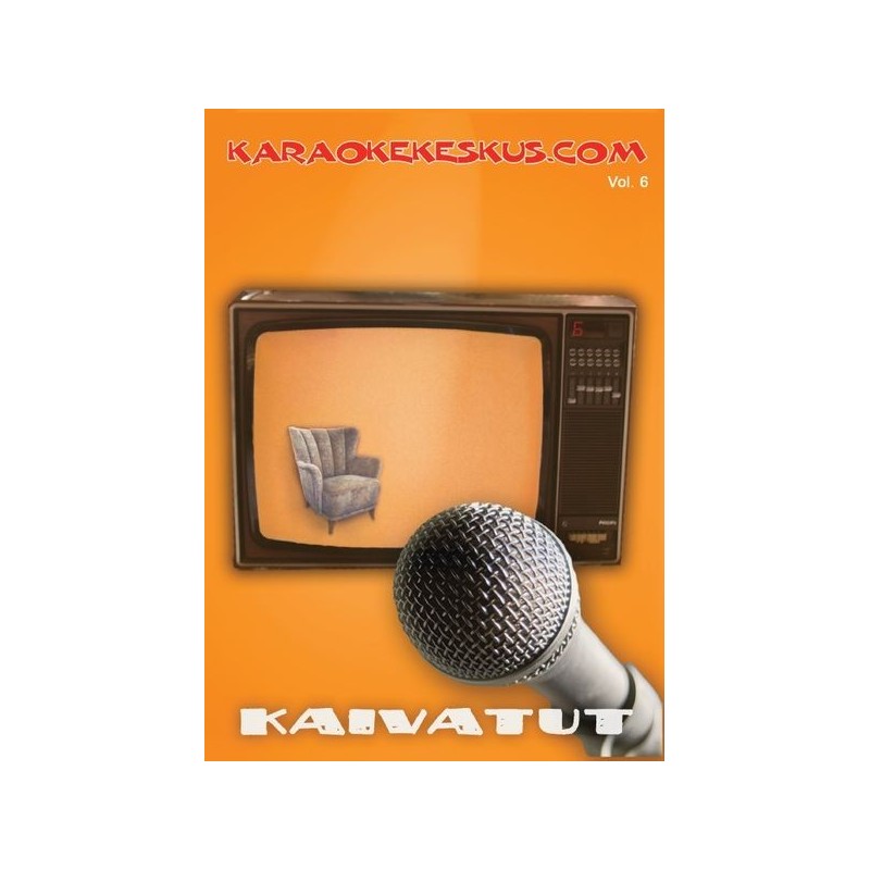 KARAOKEKESKUS PRO KARAOKE Vol.6 - Kaivatut kappaleet DVD