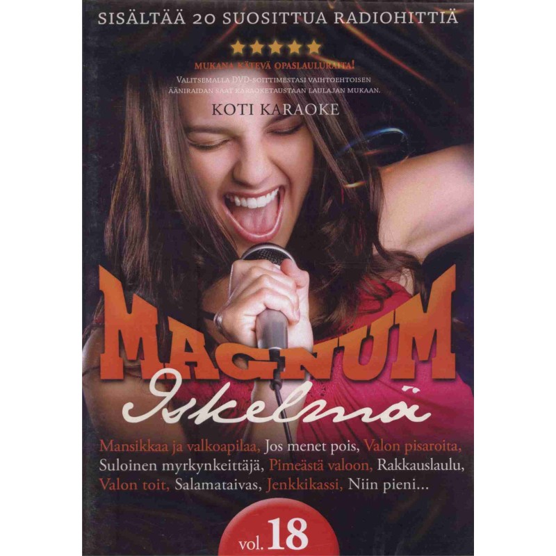 magnum iskelmä kotikaraoke dvd