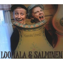 Konsta Jylhän kilpailun voittaja Luomala ja Salminen