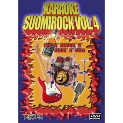Power Suomirock osa 4 kotikaraoke dvd levy