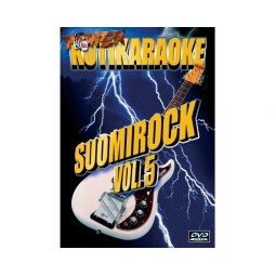suomirokkia karaoke dvd levy kotikaraoke laulettavaksi mukana tunnettuja karaokekappaleita