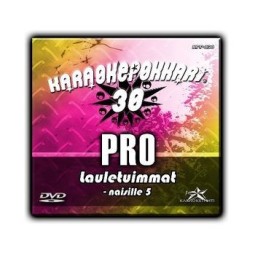 KSF KARAOKEPOKKARI PRO 30 - Lauletuimmat naisille 5 DVD