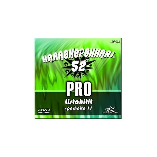 KSF KARAOKEPOKKARI PRO 52 - Listahitit 11