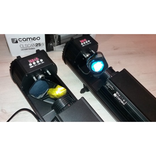 Cameo CL Scan 25W valoefektiscanneri