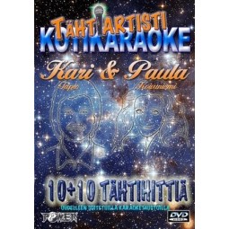 Kari Tapion ja Paula Koivuniemen tunnettuja kappaleita kotikaraokella
