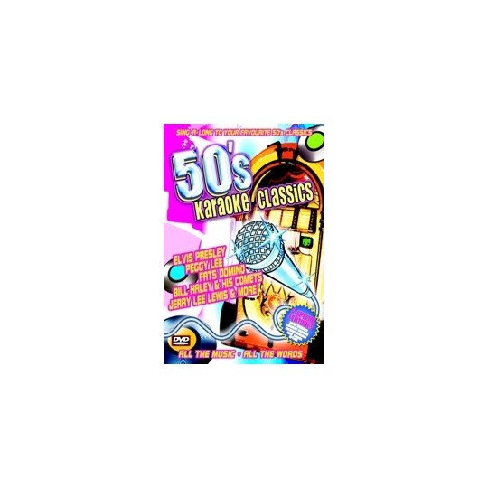 50's KARAOKE CLASSICS DVD