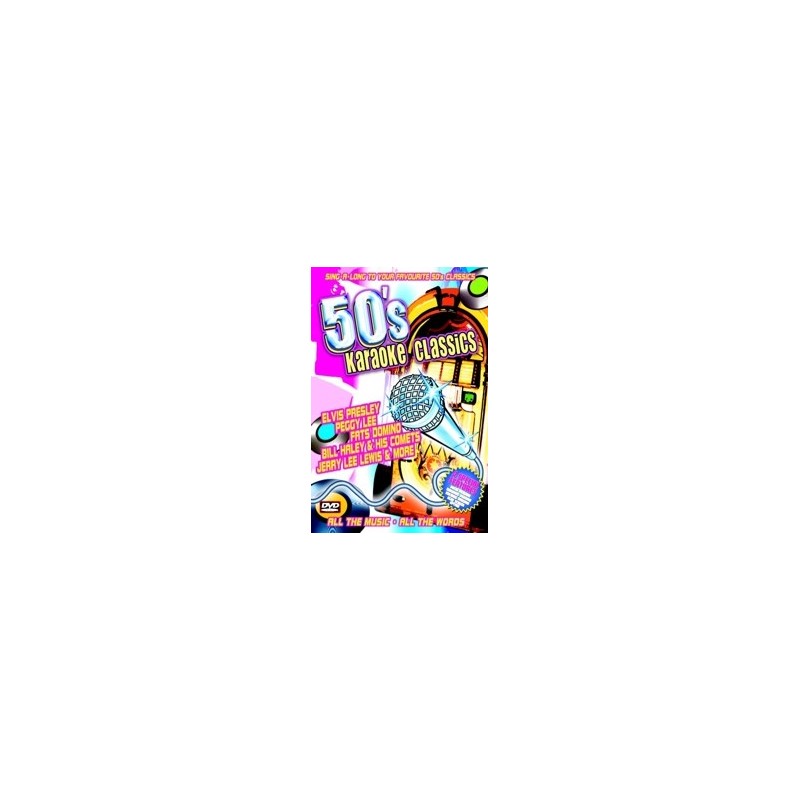 50's KARAOKE CLASSICS DVD