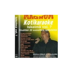 Magnum isklemän ammatti dvd levy
