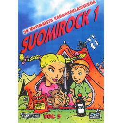 POWER PRO KARAOKE Vol.5 - Suomirokkia 1 DVD (käytetty)