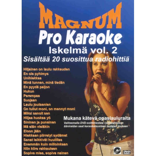MAGNUM ISKELMÄ PRO 2 Karaoke DVD