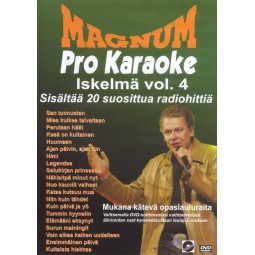 MAGNUM ISKELMÄ PRO 4 Karaoke DVD