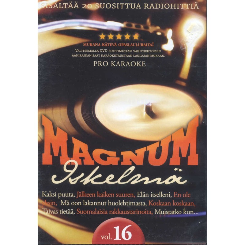 MAGNUM ISKELMÄ PRO 16 DVD