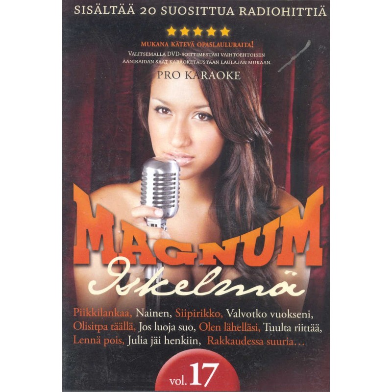 MAGNUM ISKELMÄ PRO 17 Karaoke DVD