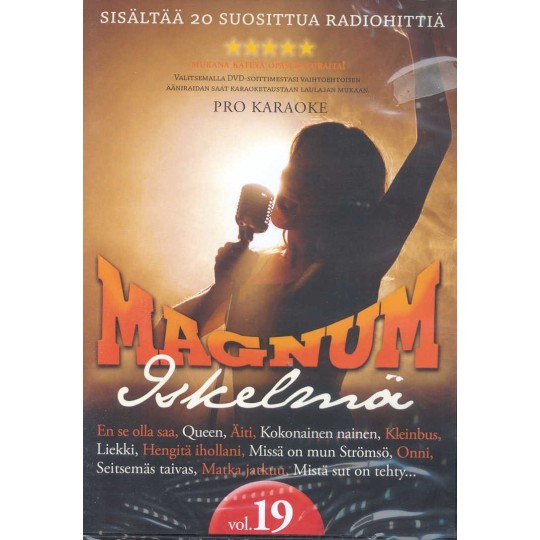 MAGNUM ISKELMÄ PRO 19 Karaoke DVD