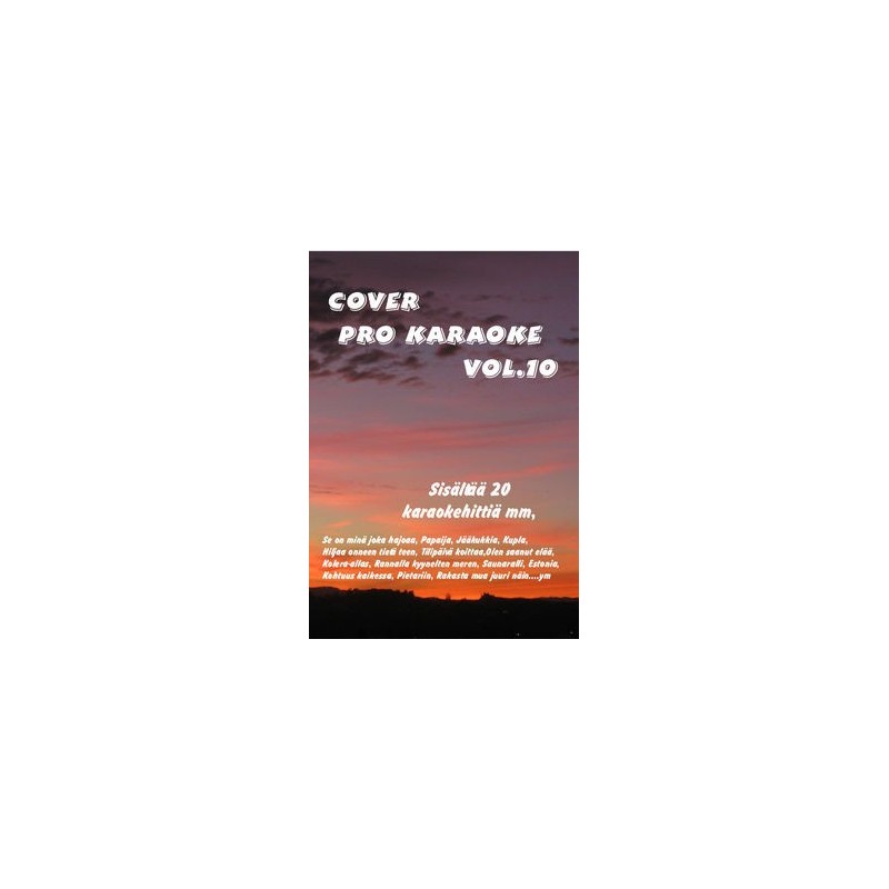 COVER PRO KARAOKE Vol. 10 DVD