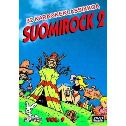 suomirokkia karaoke dvd levy koti- ja ammattikaraokeen laulettavaksi super karaokelevy