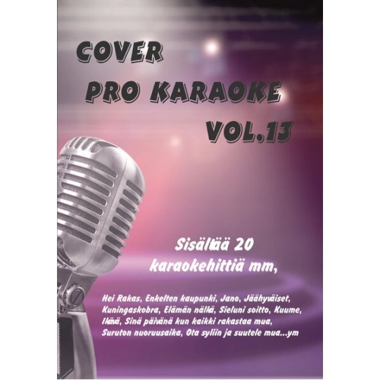 COVER PRO KARAOKE Vol. 13 DVD