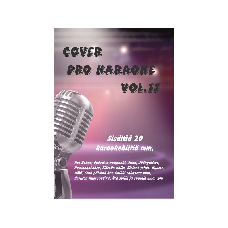 COVER PRO KARAOKE Vol. 13 DVD