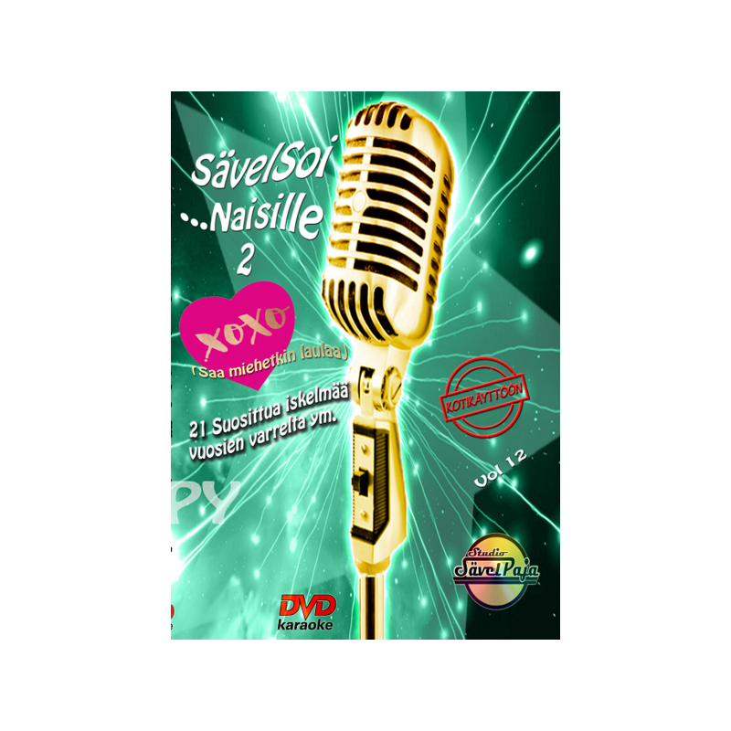SÄVEL SOI Vol.12 - Naisille 2 Kotikaraoke DVD
