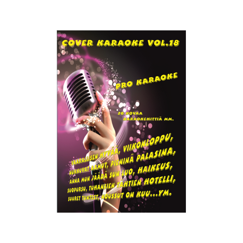 COVER PRO KARAOKE Vol.18 DVD