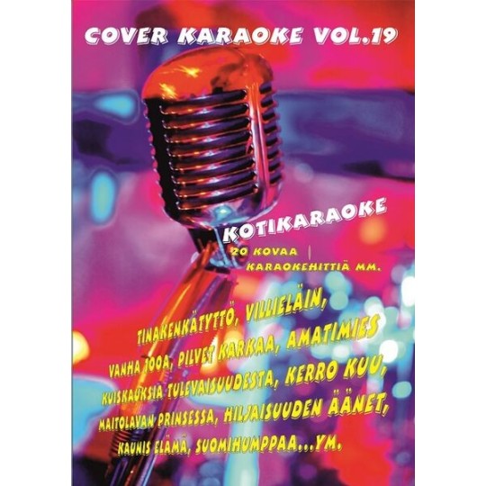 kotikaraokelevy kotiin