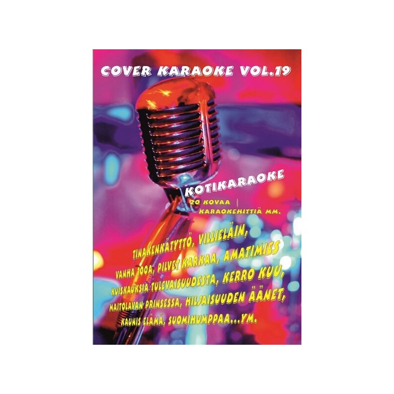 kotikaraokelevy kotiin