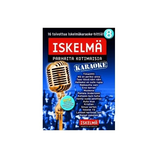 ISKELMÄ KOTIKARAOKE Vol.8 DVD