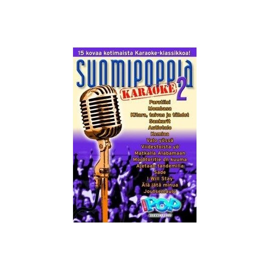 SUOMIPOPPIA 2 Kotikaraoke DVD