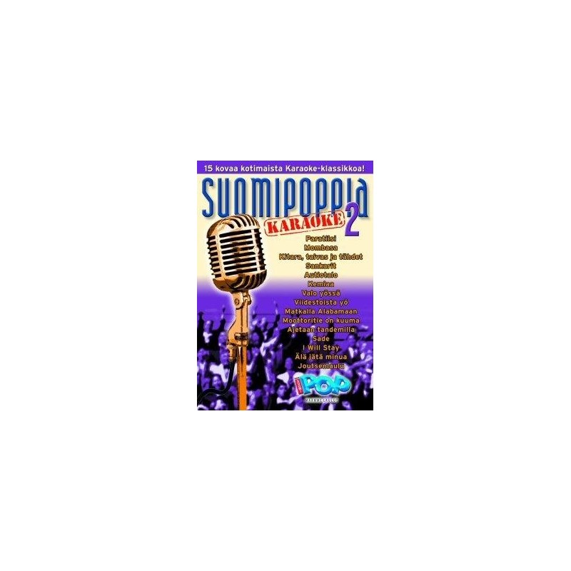 SUOMIPOPPIA 2 Kotikaraoke DVD